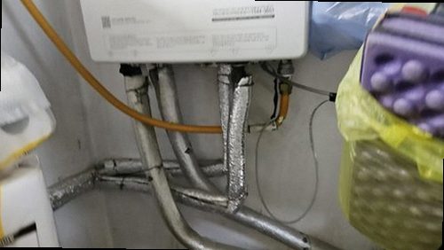오산 누수탐지 수도계량기와 보일러 배관을 점검하는 과정