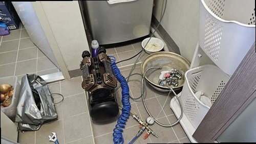 빌라 난방 배관 누수 탐지 기장군 누수탐지 빌라 난방 배관 누수 탐지