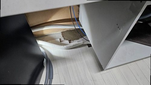 성동구 누수탐지 금호동2가 빌라 2층 주방 하부장 시공 후기 사진