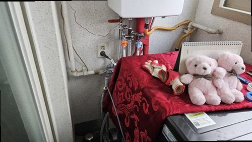 부산 중구 누수탐지 수도계량기 별침과 배관 누수 점검 모습