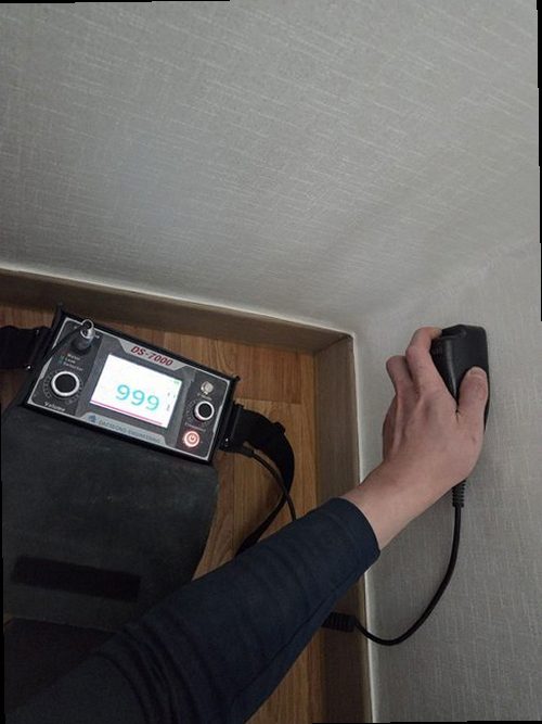 병점구 누수탐지 열화상 카메라와 청음탐지기를 이용한 누수 위치 확인