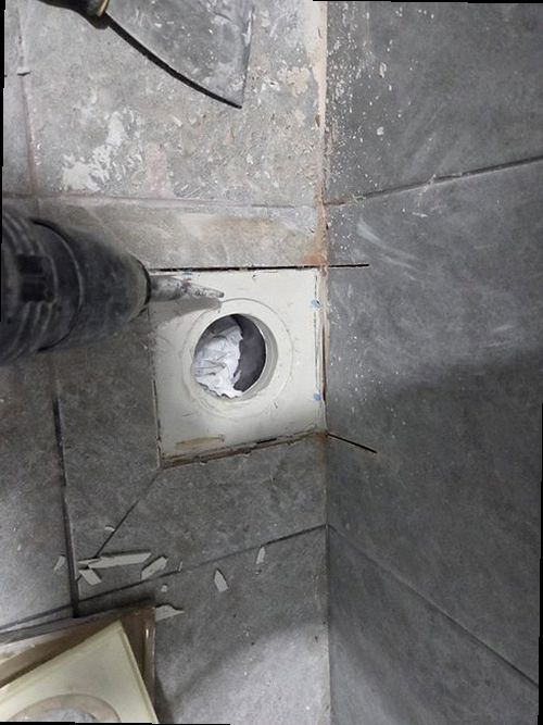 부산 남구 누수탐지 문현동 상가 1층 화장실 앞 시공 후기 사진