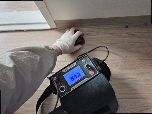 군포 누수탐지 천장 누수 피해와 현장 점검 모습