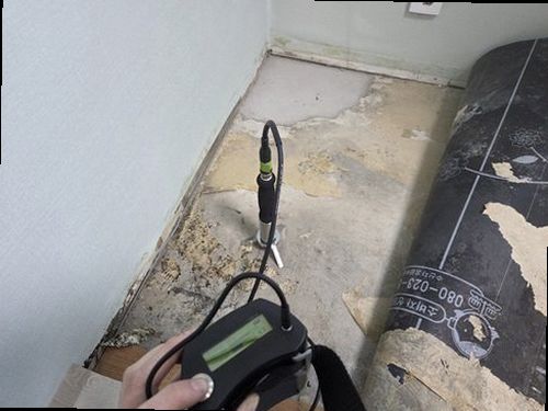 효행구 누수탐지 수도계량기 별침과 공압 측정기를 확인하는 누수 점검 과정