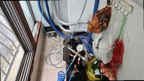 팔달구 누수탐지 열화상 카메라와 청음 장비로 누수 위치를 확인하는 과정