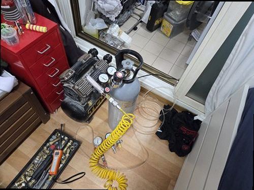 여주 누수탐지 수도계량기 별침과 배관 누수 점검 모습
