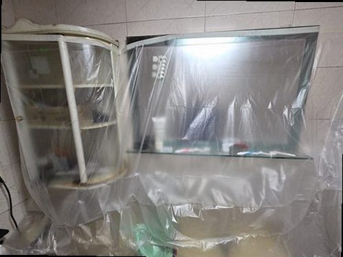 서울 강서구 누수탐지 가양동 빌라 5층 작은방 천장 위 욕실 시공 후기 사진