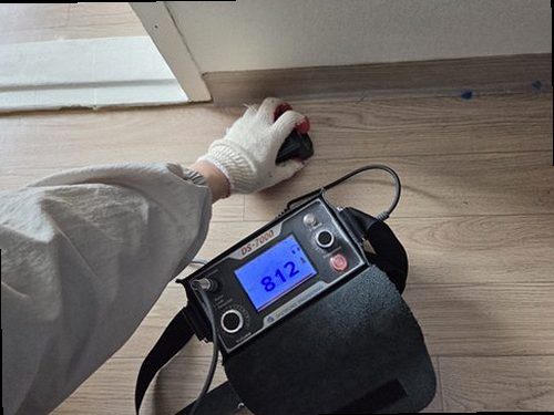 은평구 누수탐지 가스탐지기와 청음탐지기를 활용해 누수 위치를 확인하는 과정