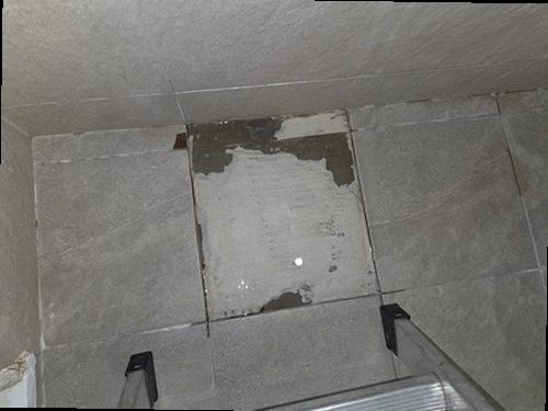 청주시 흥덕구 누수탐지 안방 벽지와 천장 모서리에 번진 누수 흔적