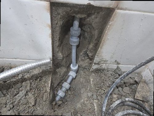 가평 누수탐지 상면 전원주택 마당 수도관 주변 시공 후기 사진