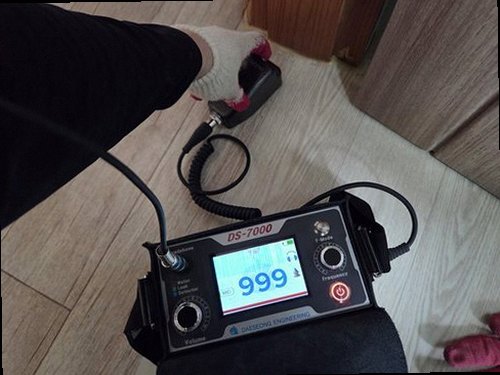 부평구 누수탐지 보양 후 누수 지점을 최소 범위로 굴착하는 현장