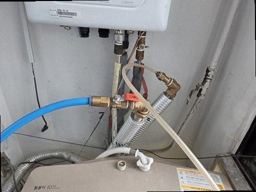 남양주 누수탐지 배관 공압검사와 청음탐지를 진행하는 현장