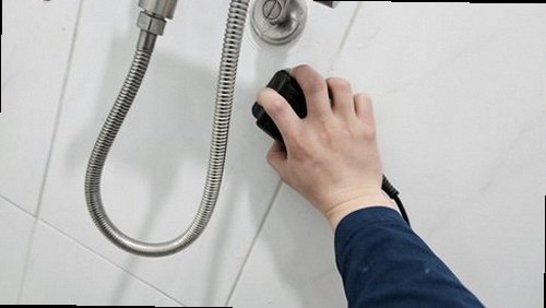 단원구 누수탐지 신길동 상가 1층 화장실 앞 시공 후기 사진