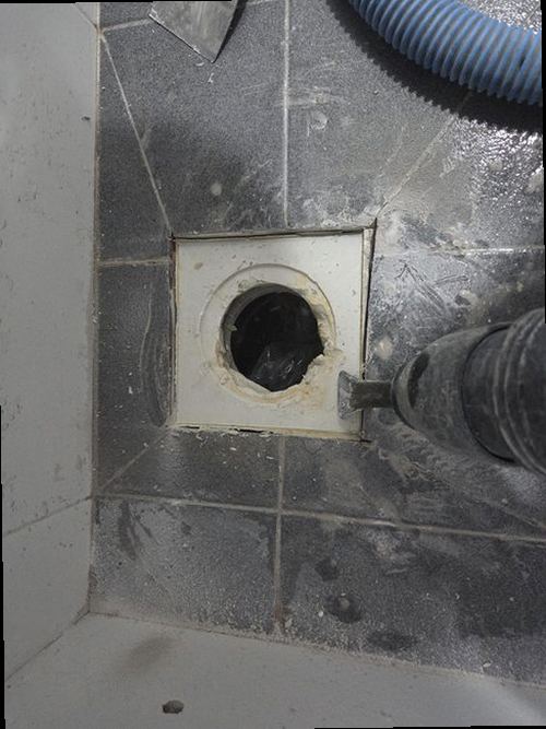 수정구 누수탐지 양지동 상가건물 1층 천장 조명 주변 시공 후기 사진