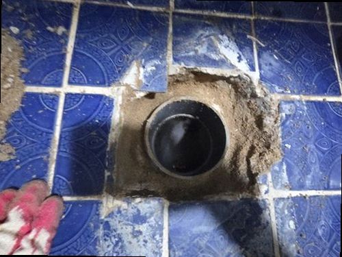 안산 누수탐지 초지동 아파트 6층 작은방 벽 아래 시공 후기 사진